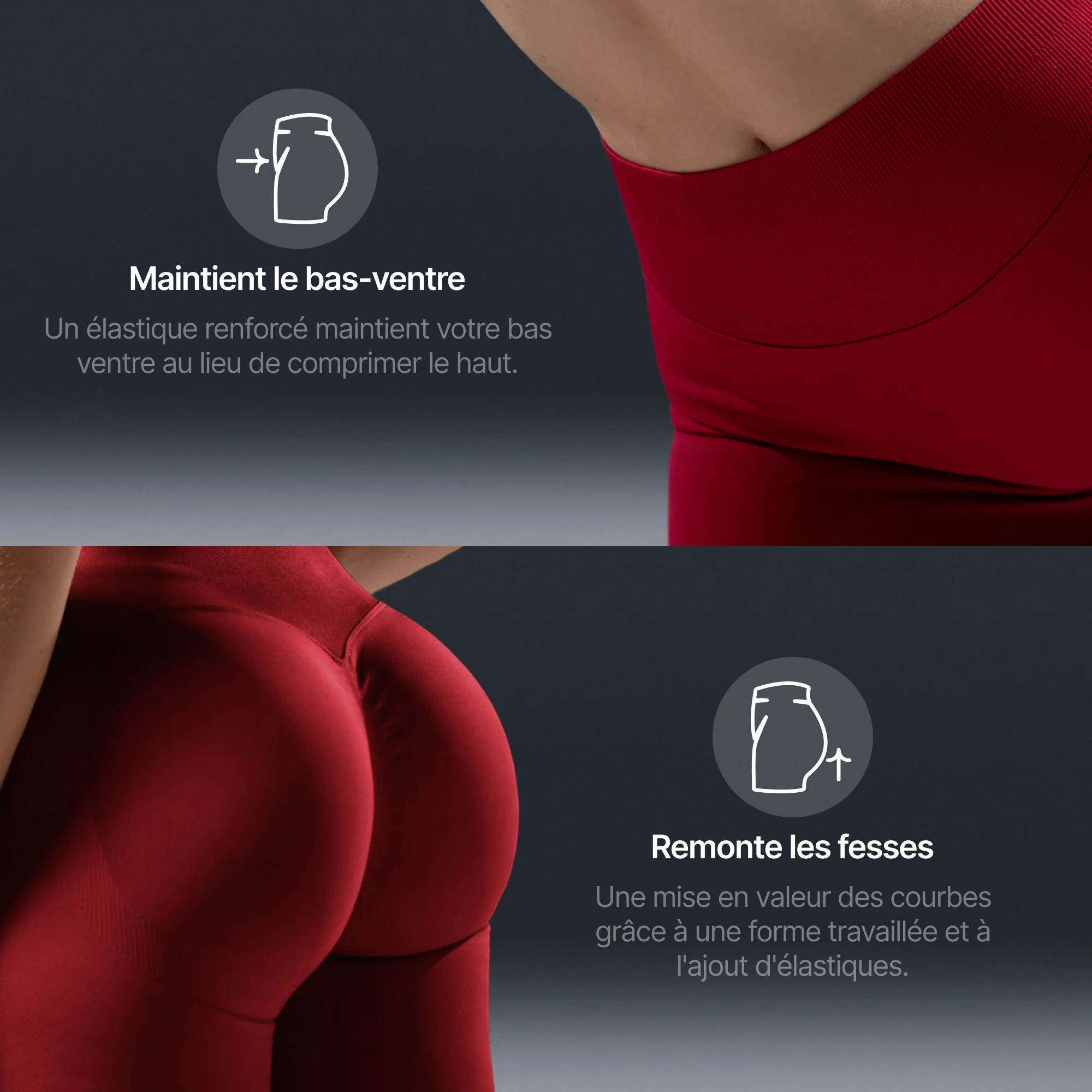 Legging - Cerise - Image 3