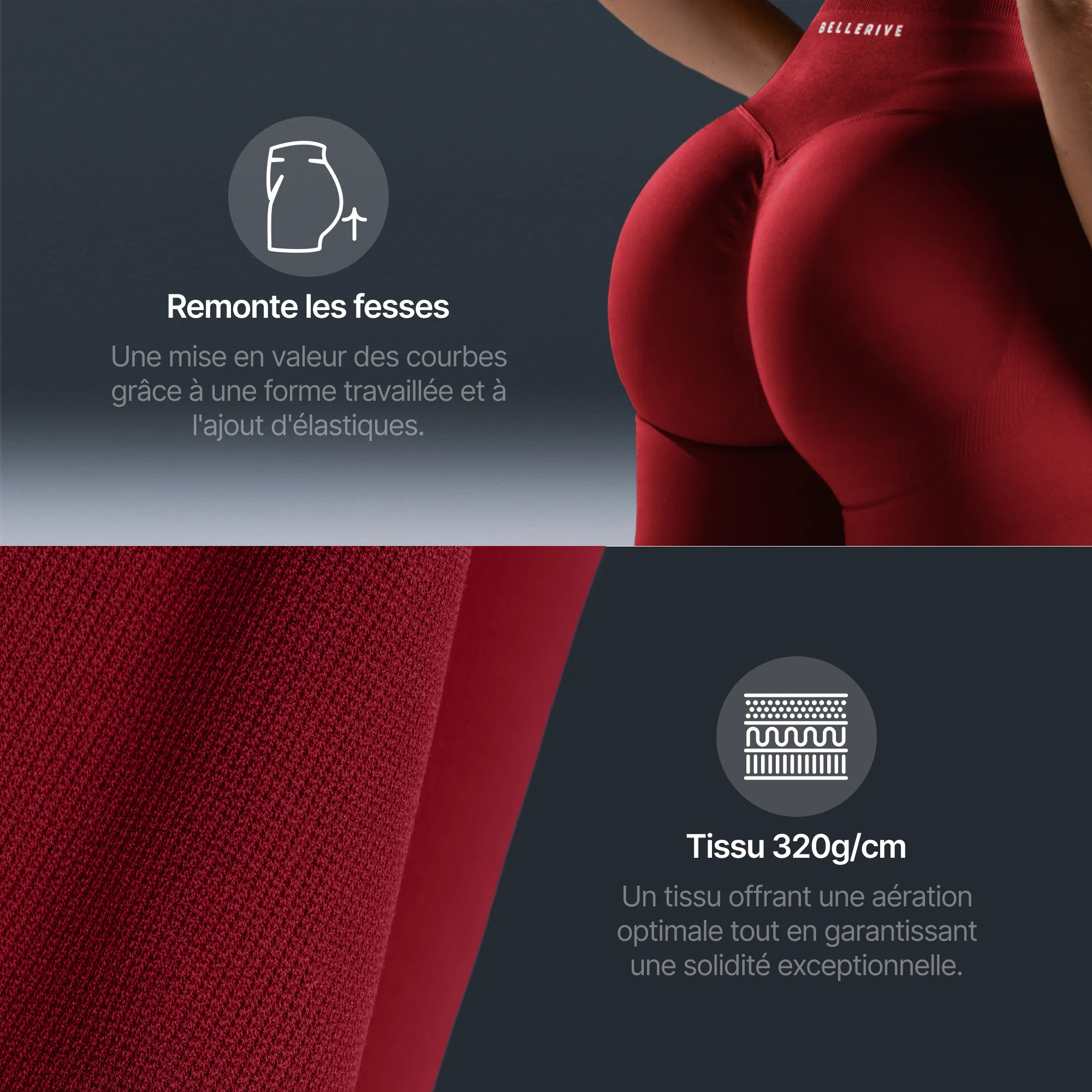 Short - Cerise - Image 4